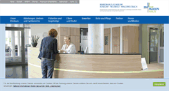 Desktop Screenshot of marienhaus-klinikum.de